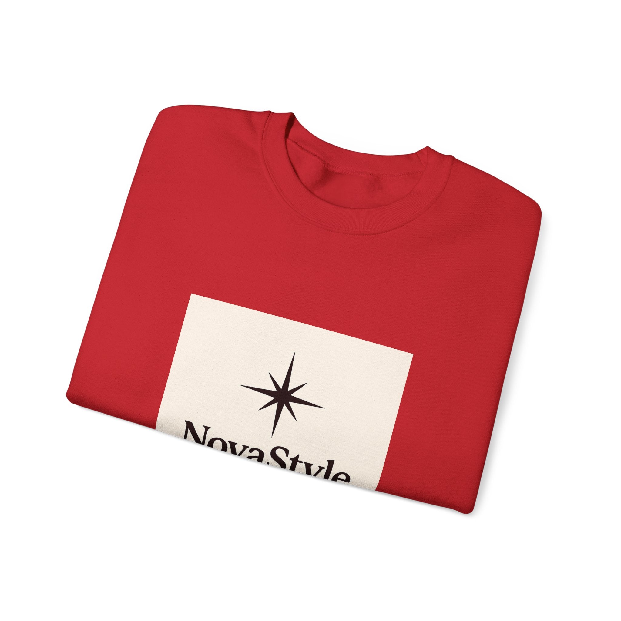 Crewneck Sweatshirt - NovaStyle Apparel Star Logo Classic