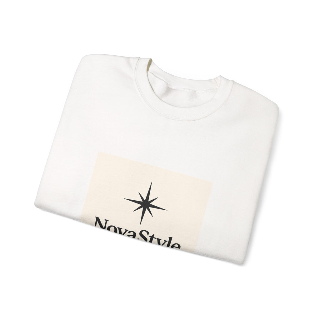 Crewneck Sweatshirt - NovaStyle Apparel Star Logo Classic