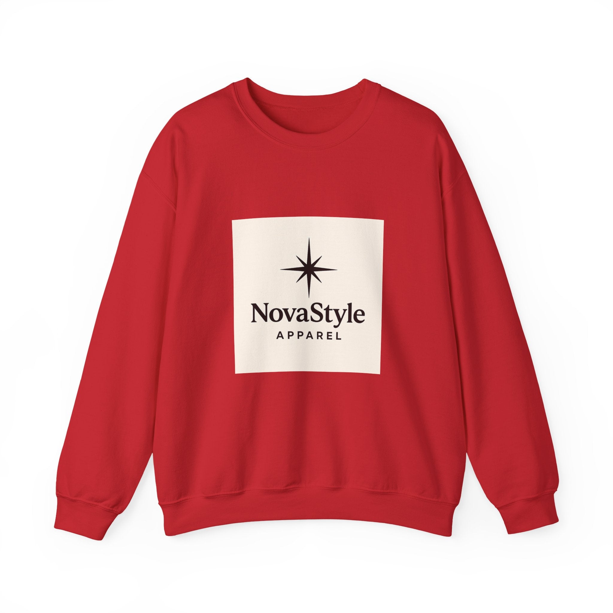 Crewneck Sweatshirt - NovaStyle Apparel Star Logo Classic