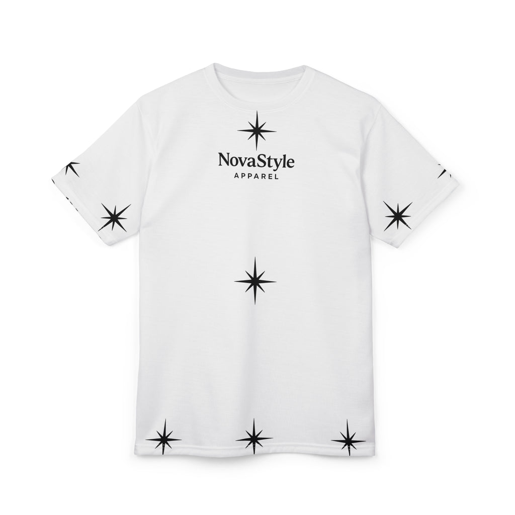 NovaStyle Starburst Tee — All-Over Print Graphic T-Shirt